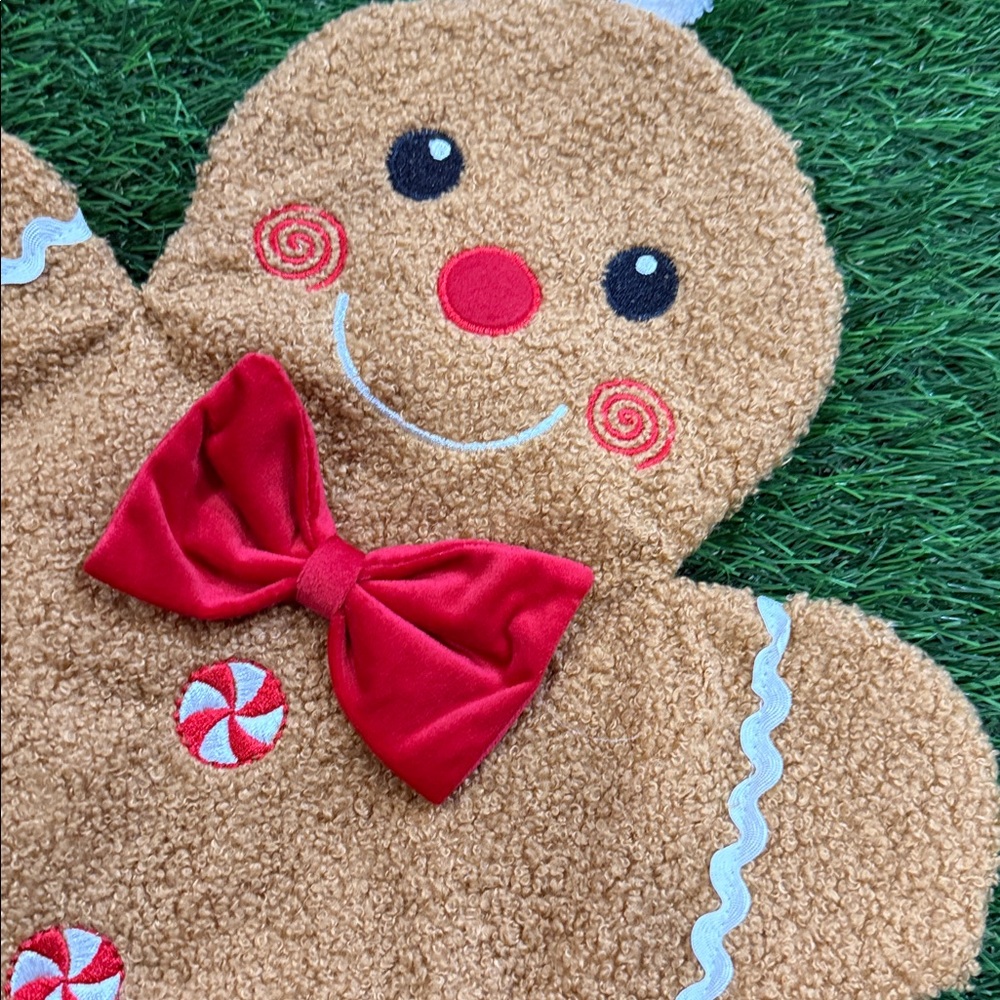 Gingerbread Man St Nick Stocking - Picture 2 of 4